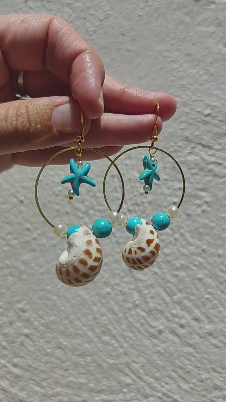 Pendientes artesanos para verano