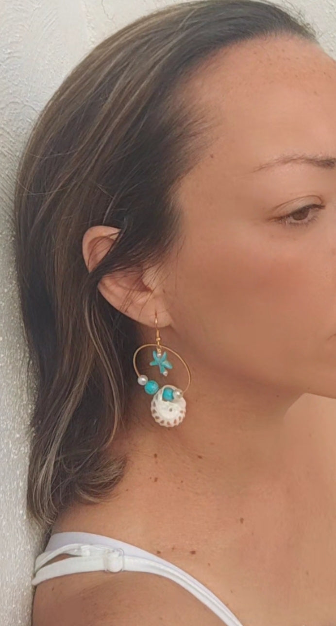 Pendientes artesanos para verano