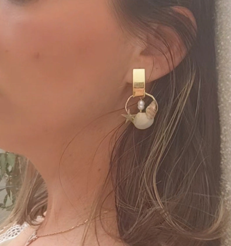 Pendientes artesanos para el verano