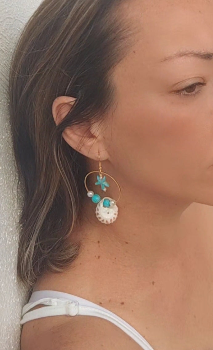 Pendientes artesanos para verano