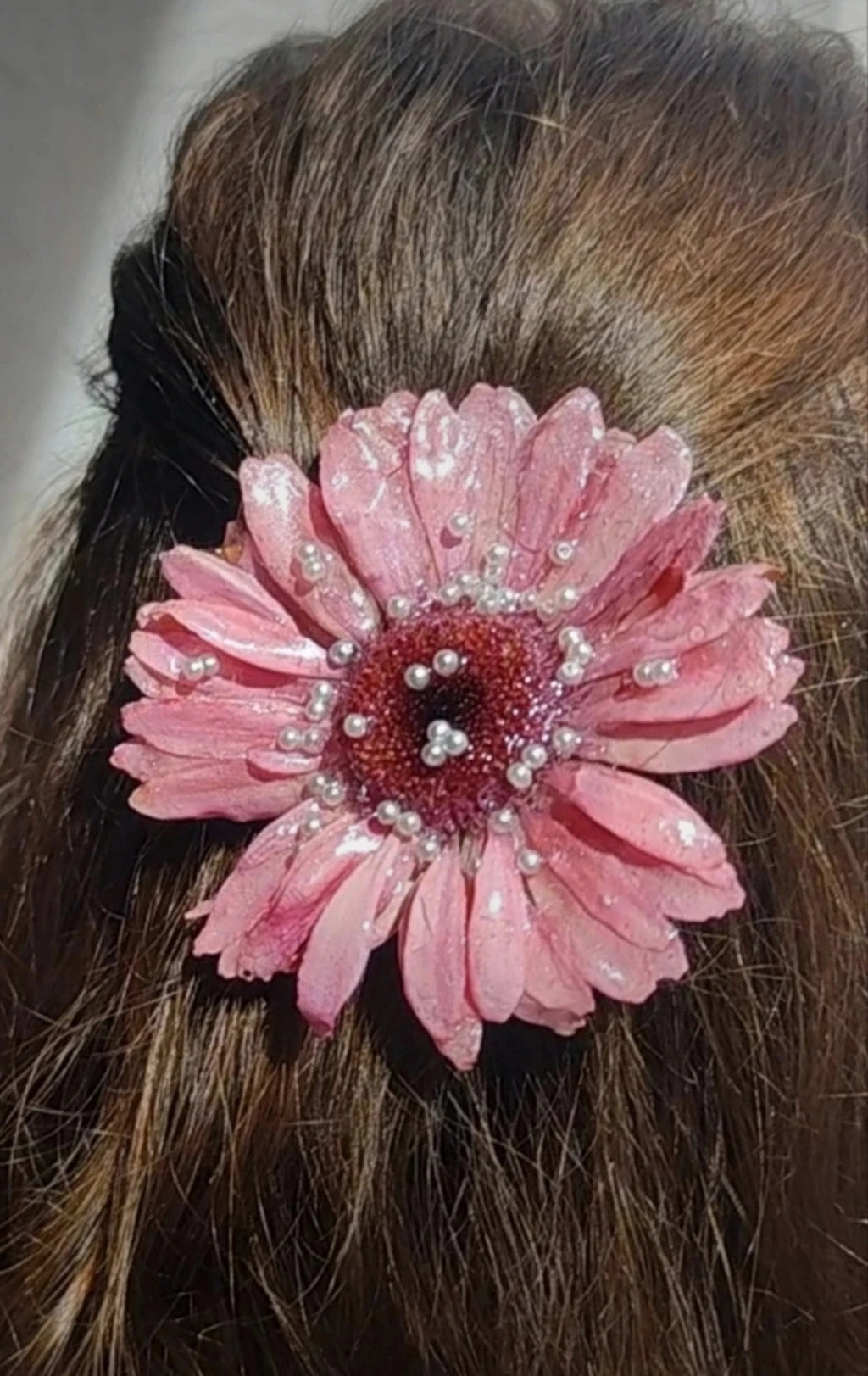 Clip de pelo de gerbera