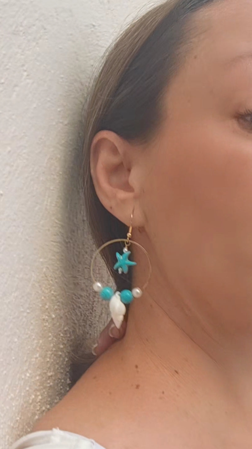 Pendientes artesanos para verano