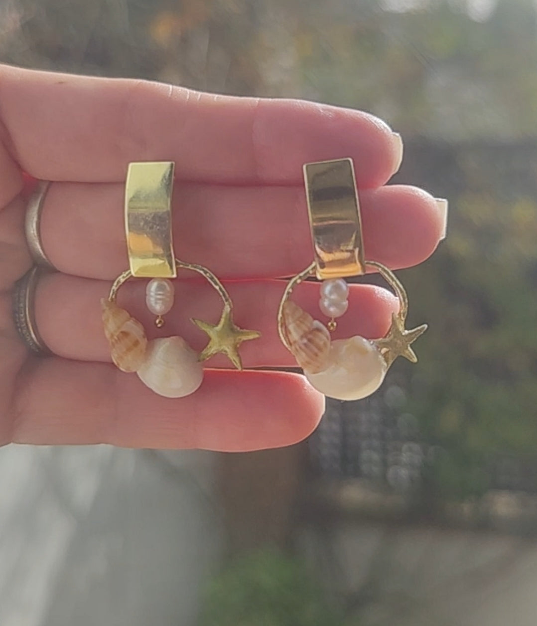 Pendientes artesanos para el verano