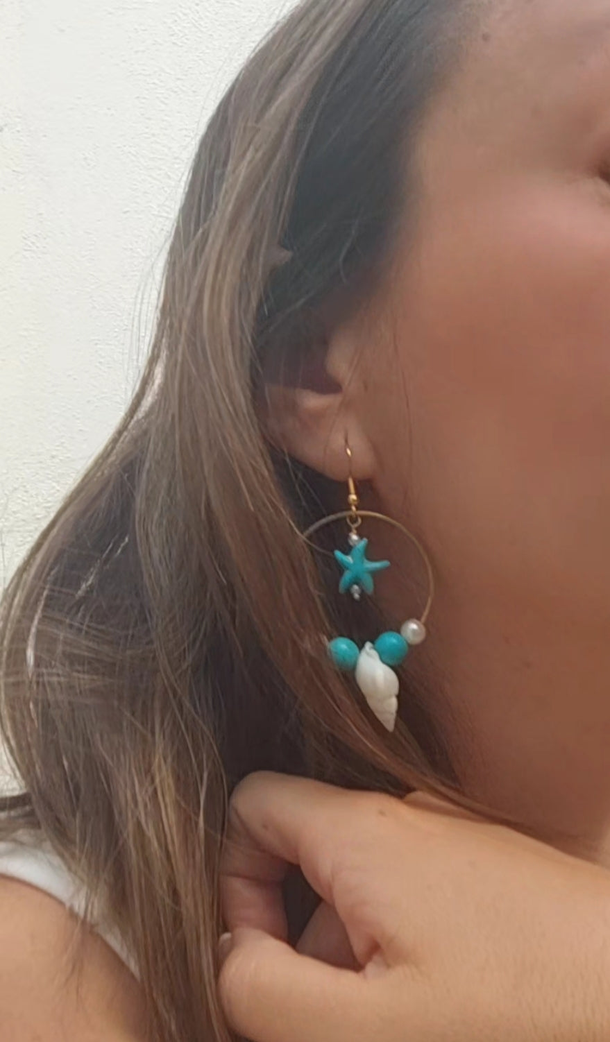 Pendientes artesanos para verano